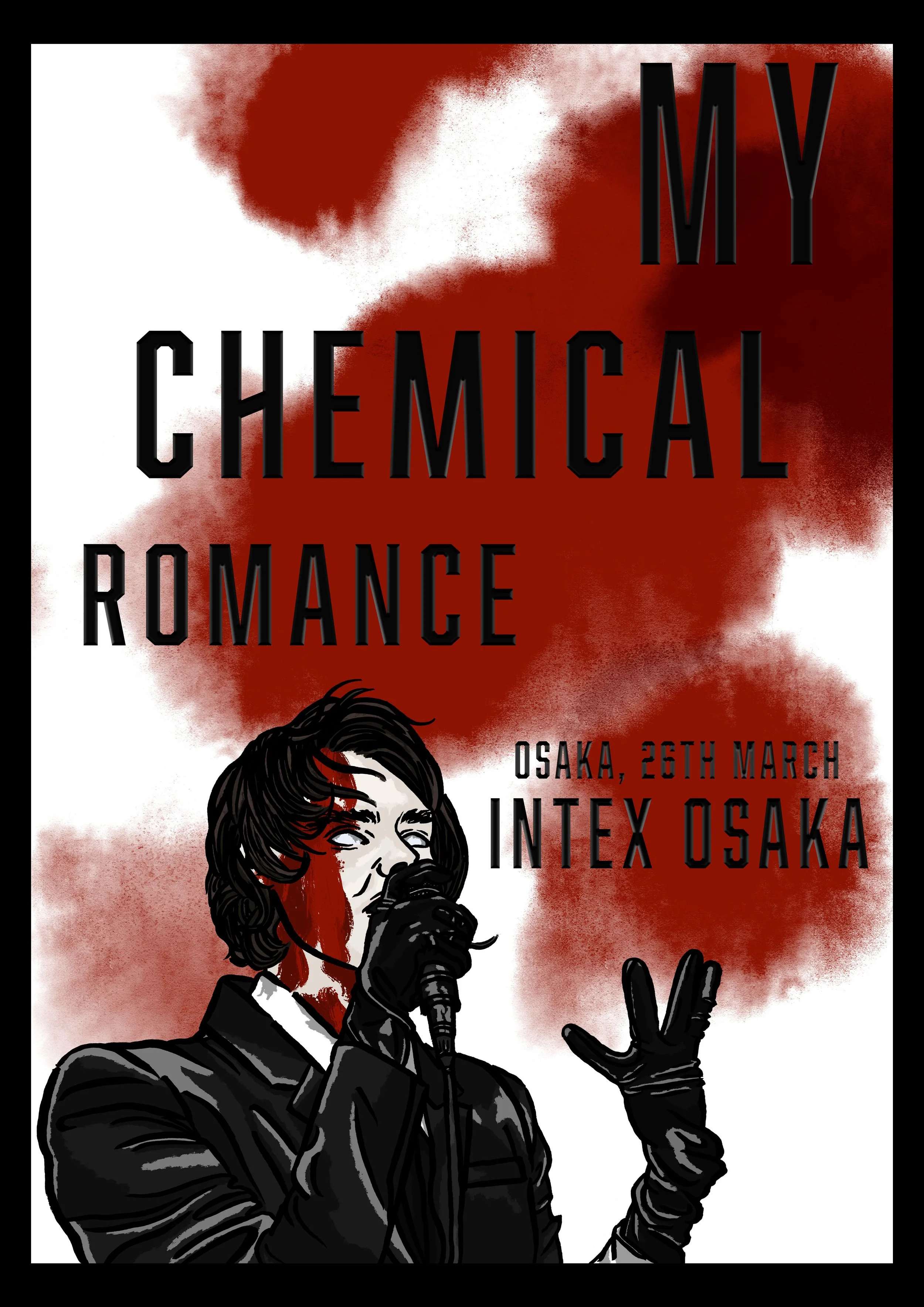 My Chemical Romance Tour Poster — Sarah Magilton